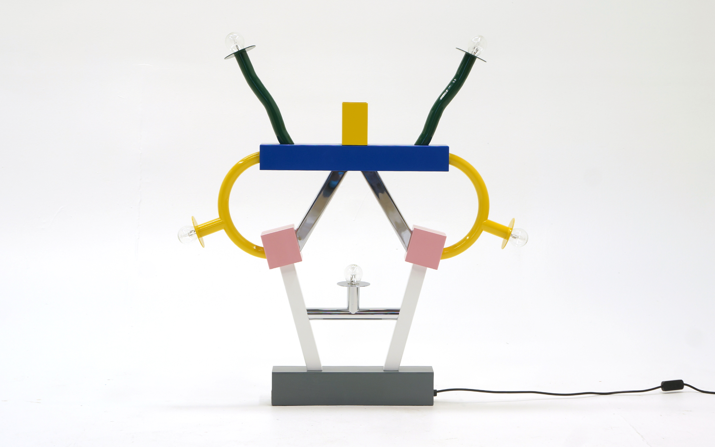 Ashoka Large Table Lamp by Ettore Sottsass for Memphis Ashoka Large Table Lamp by Ettore Sottsass for Memphis